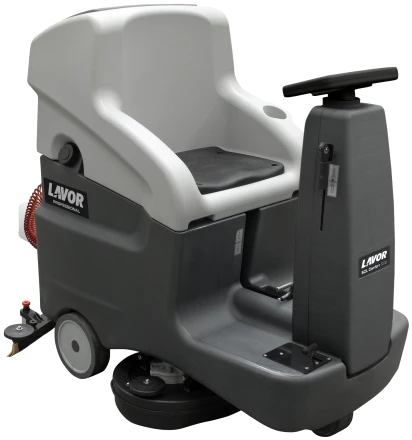Comfort XXS 66BT IDS – sedadlový podlahový mycí stroj Lavor s dezinfekcí, záběr 660 mm